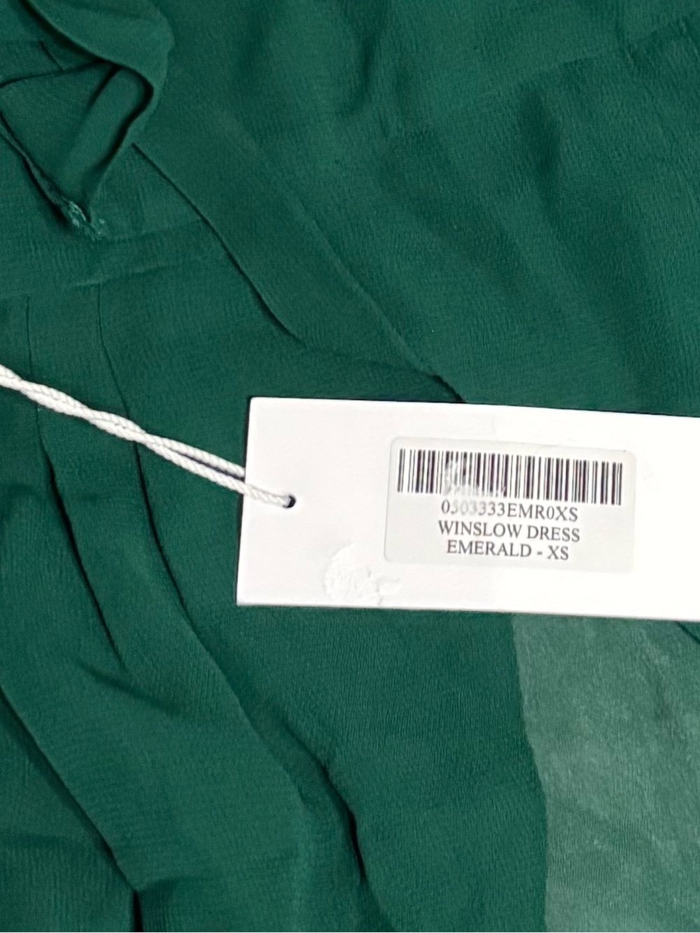 Reformation- WINSLOW DRESS
EMERALD - XS
27 - Picture 3 of 4